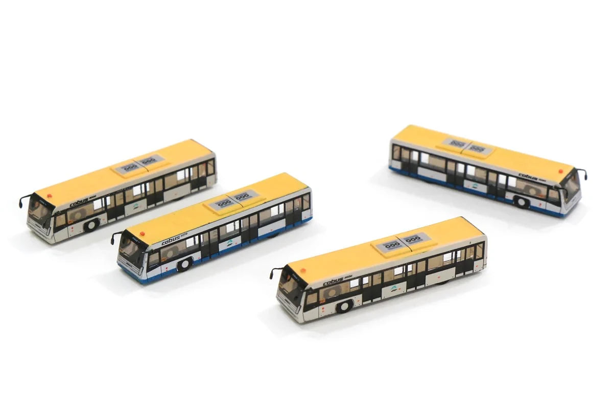FANTASY WINGS HONG KONG INTERNATIONAL AIRPORT BUS SET OF 4