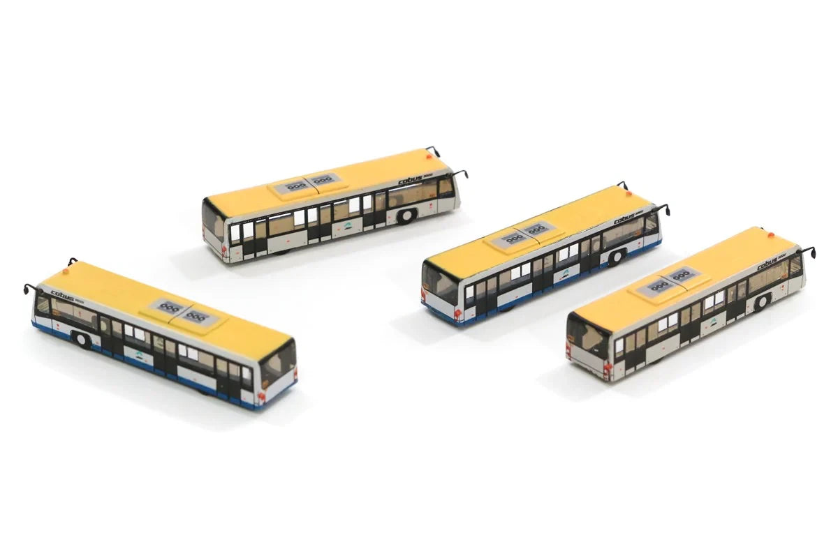FANTASY WINGS HONG KONG INTERNATIONAL AIRPORT BUS SET OF 4