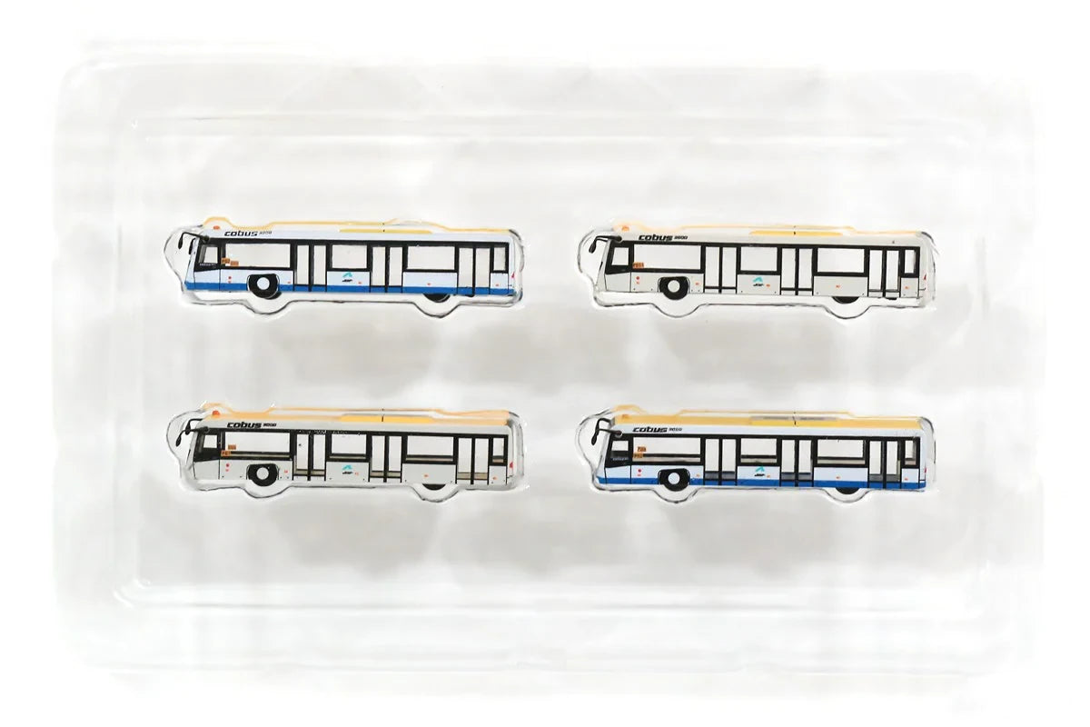 FANTASY WINGS HONG KONG INTERNATIONAL AIRPORT BUS SET OF 4
