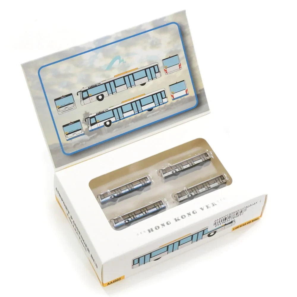 FANTASY WINGS HONG KONG INTERNATIONAL AIRPORT BUS SET OF 4