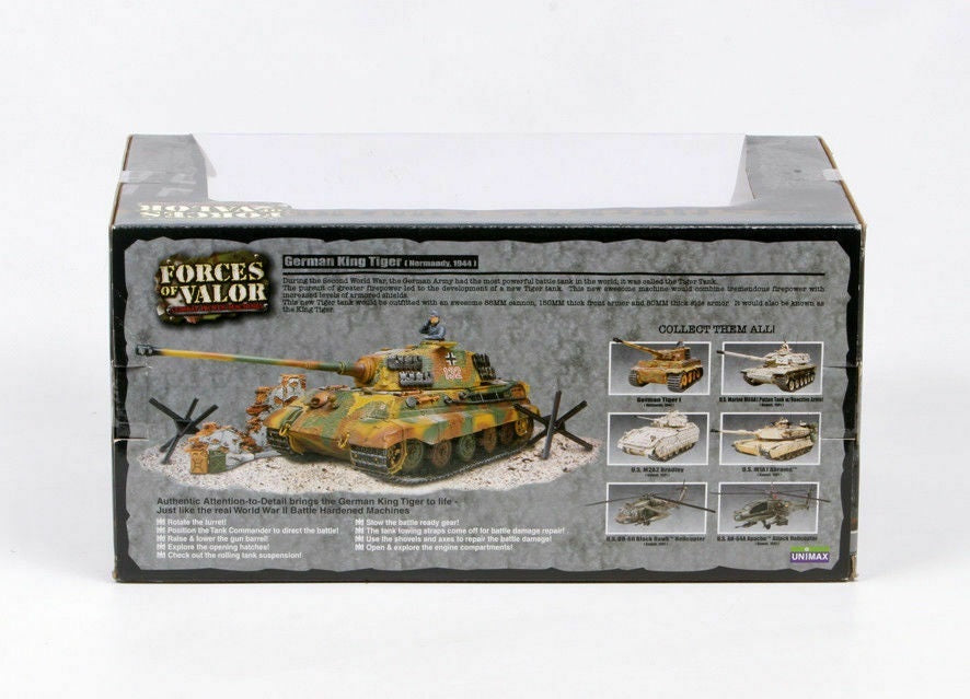 FORCES OF VALOR KING TIGER TANK 503RD S.HEERES