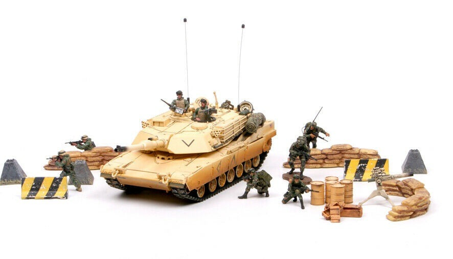 FORCES OF VALOR M1A1 ABRAMS TANK US ARMY KUWAIT 1991