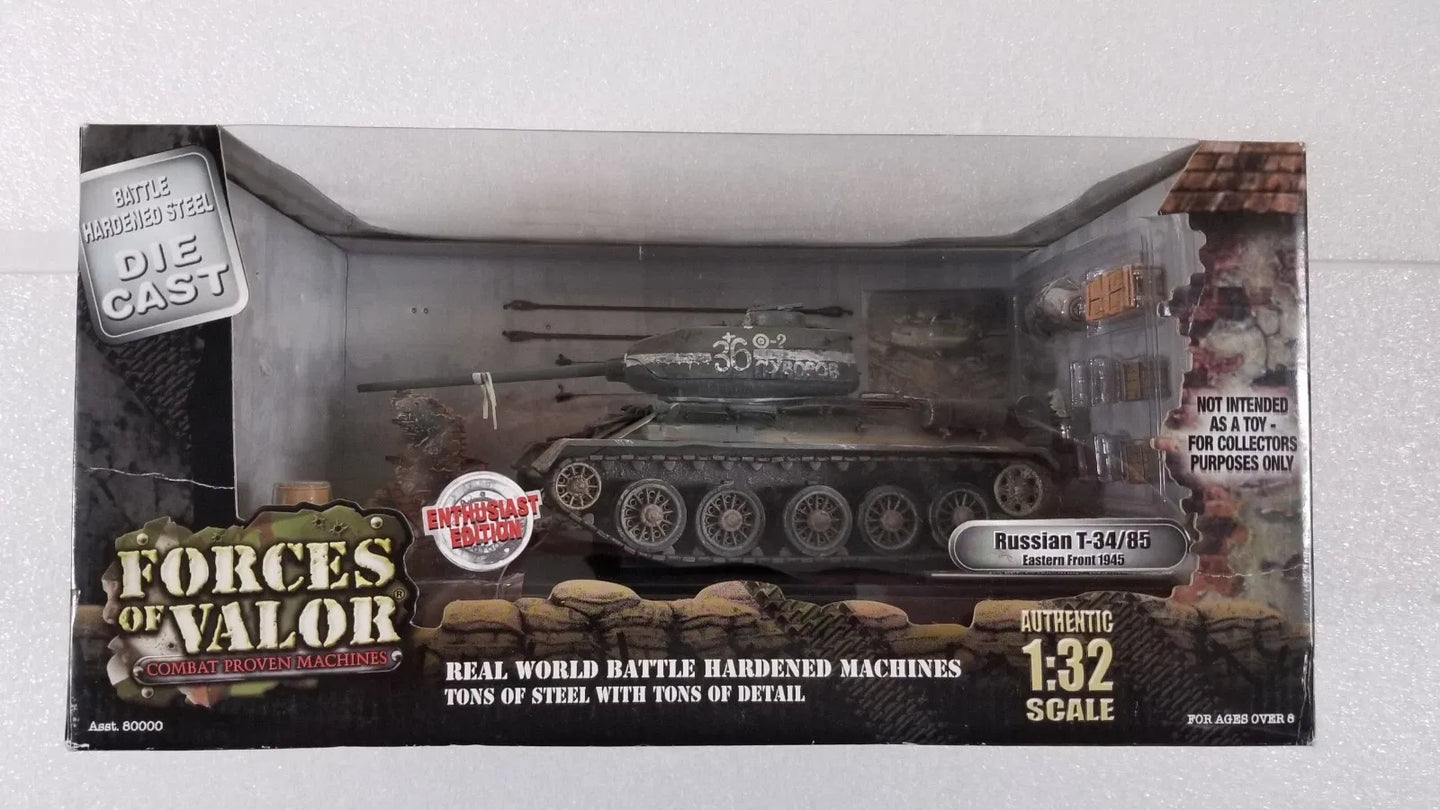 FORCES OF VALOR RUSSIAN T-34/85 EASTERN FRONT 1945