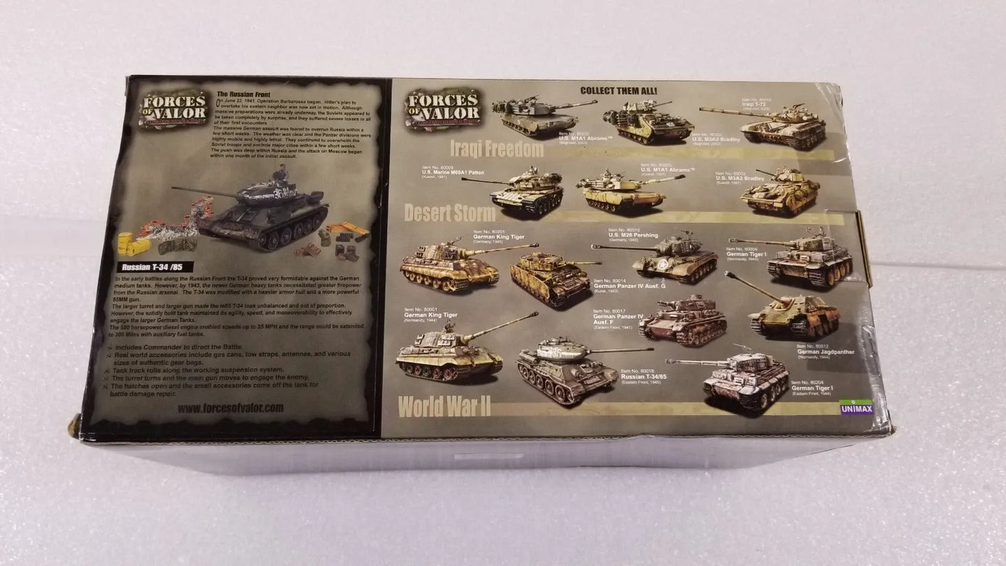FORCES OF VALOR RUSSIAN T-34/85 EASTERN FRONT 1945