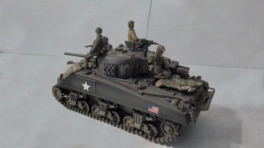 FORCES OF VALOR M4A3 SHERMAN US ARMY NORMANDY D-DAY JUNE 6TH 1944