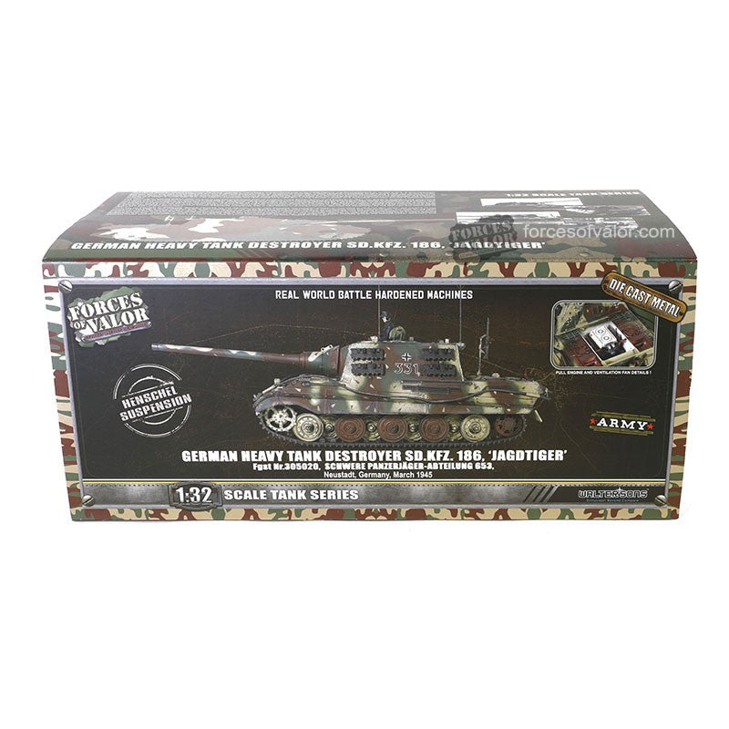 FORCES OF VALOR HENSCHEL JAGDTIGER