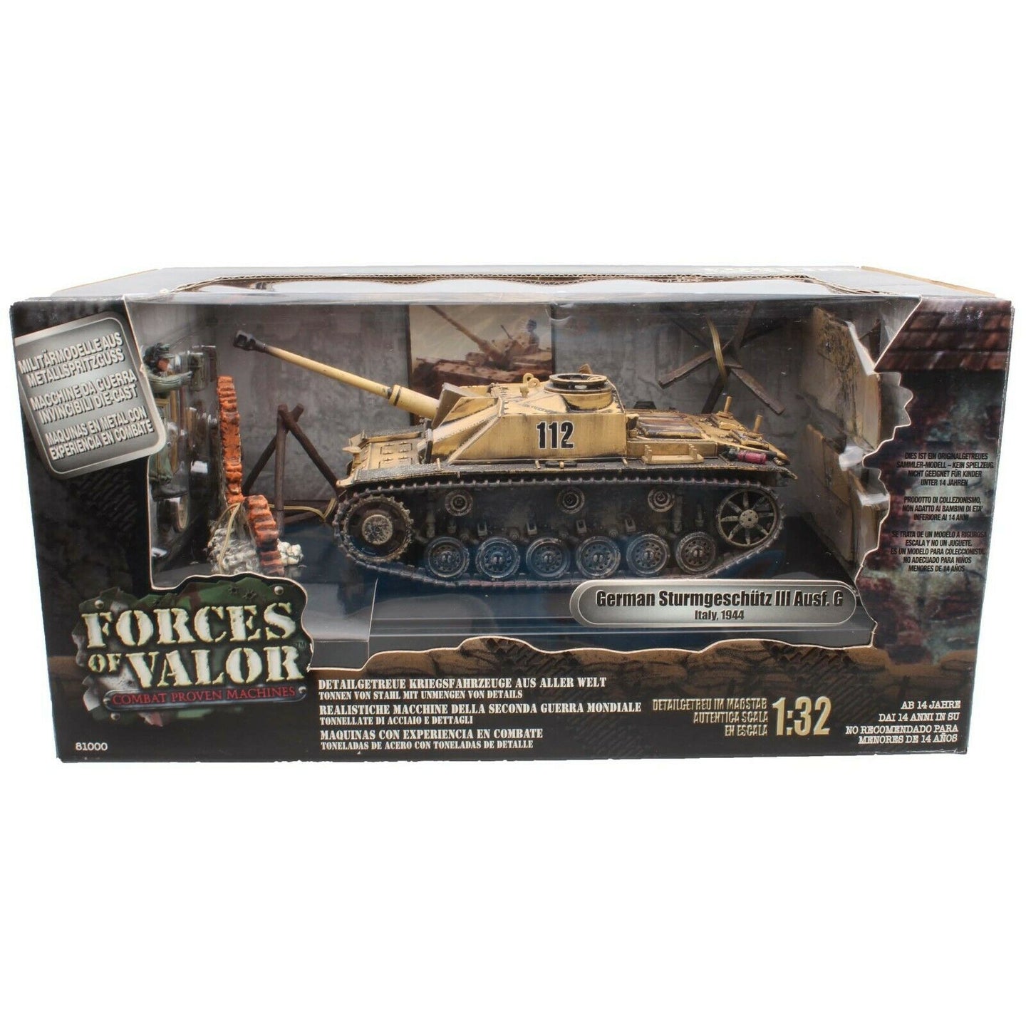 FORCES OF VALOR GERMAN STURMGESCHÜTZ III AUSF.G