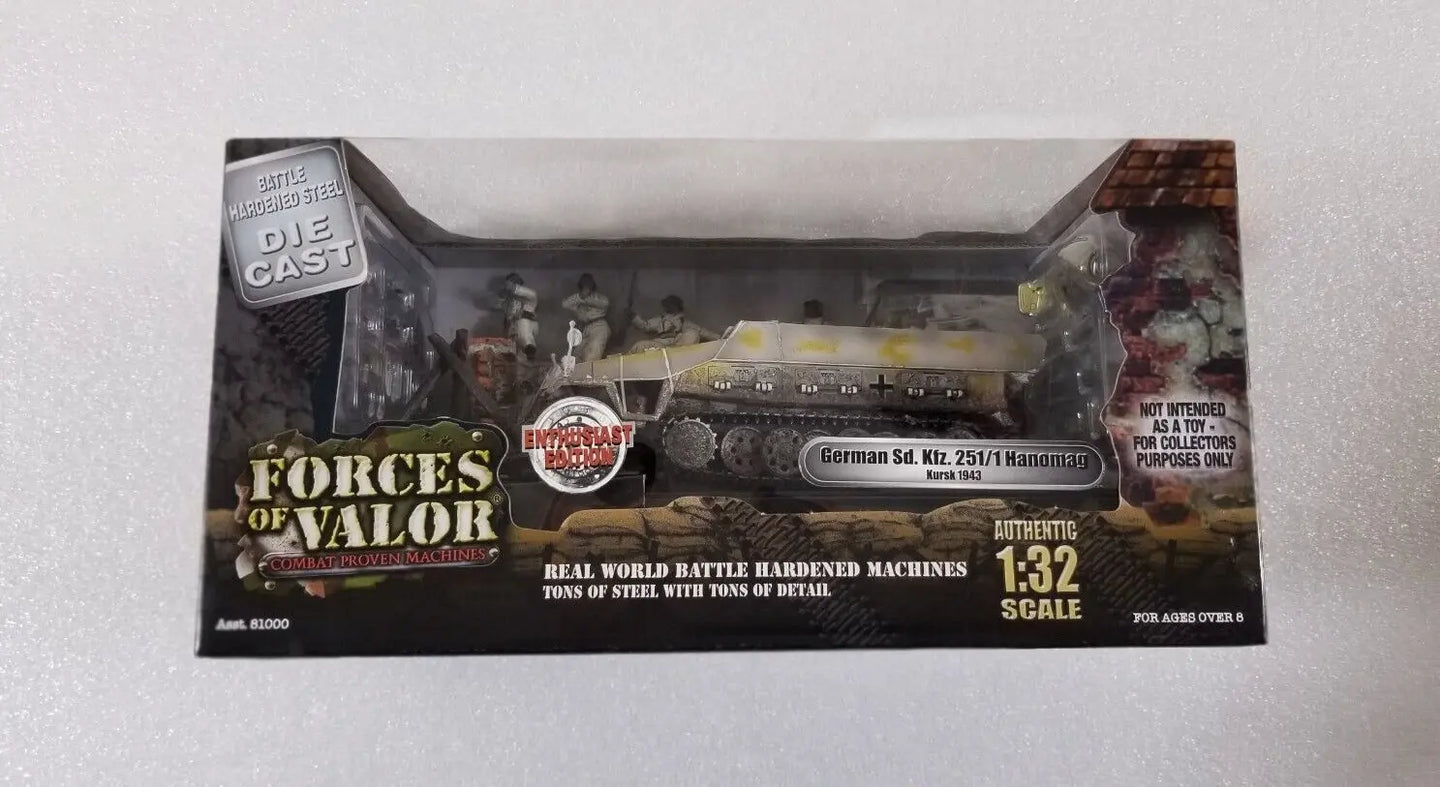 FORCES OF VALOR SD. KFZ. 251/1 HANOMAG HALF TRACK KURSK 1943