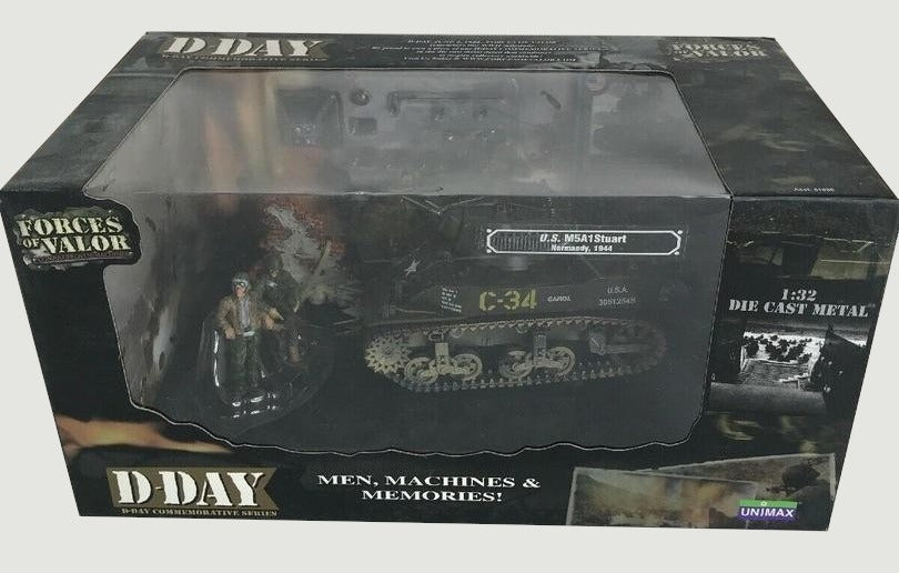 FORCES OF VALOR M5 STUART US ARMY "CAROL"