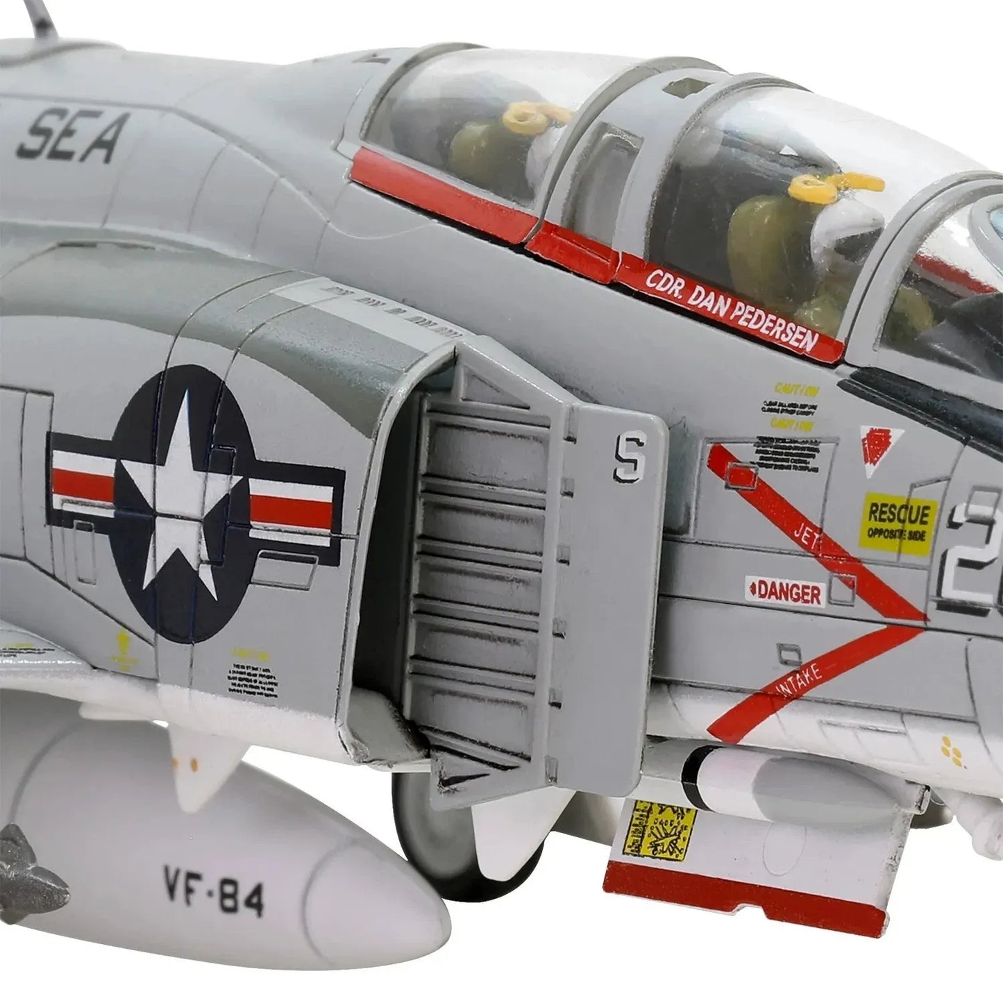 FORCES OF VALOR F-4B PHANTOM II US NAVY VF-111 "SUNDOWNERS" USS CORAL SEA 1970