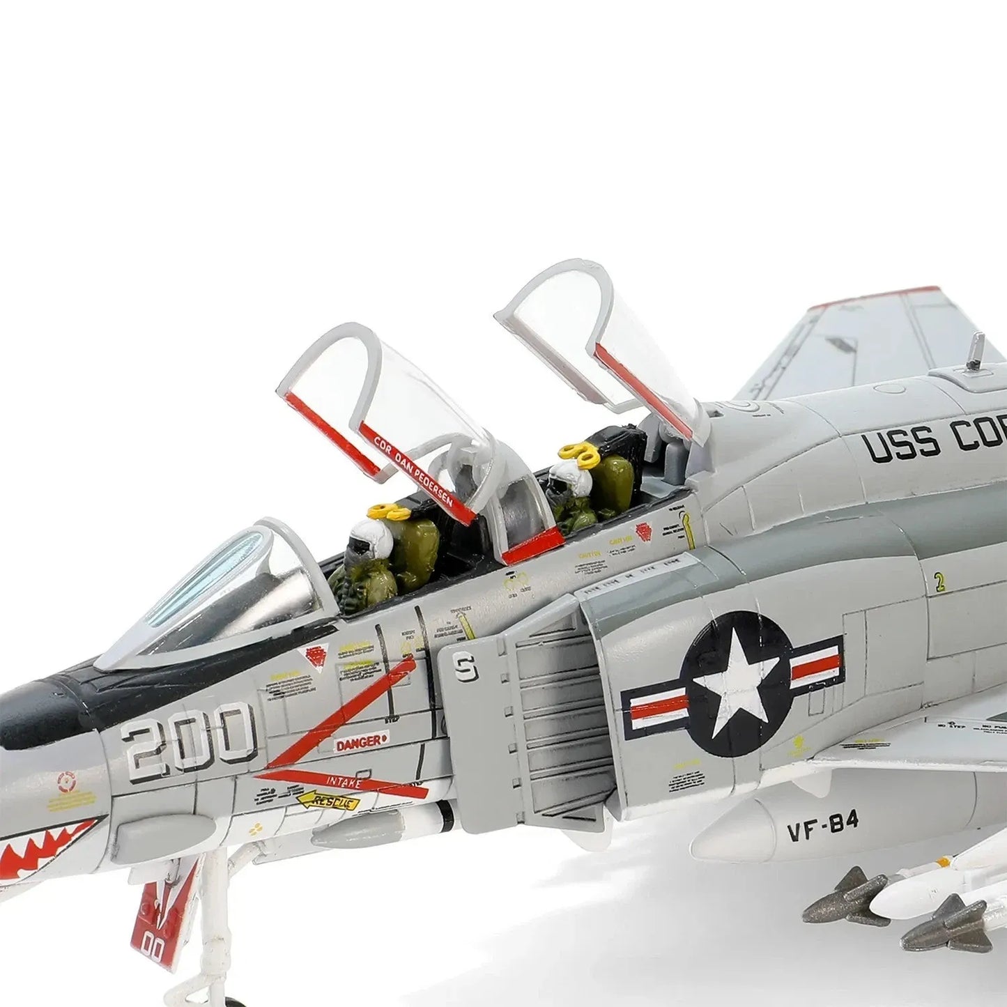 FORCES OF VALOR F-4B PHANTOM II US NAVY VF-111 "SUNDOWNERS" USS CORAL SEA 1970