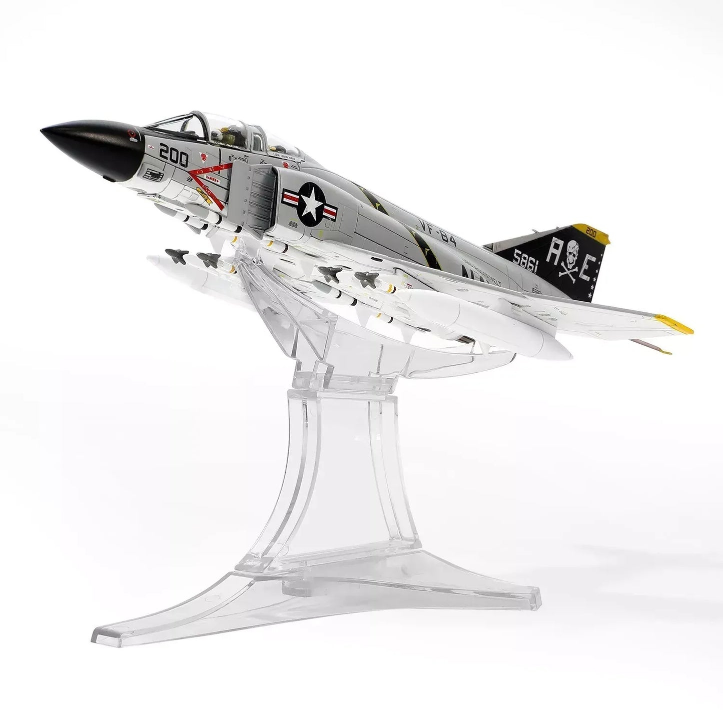 FORCES OF VALOR F-4B PHANTOM II US NAVY VF-84 "JOLLY ROGERS" USS FRANKLIN D ROOSEVELT 1970