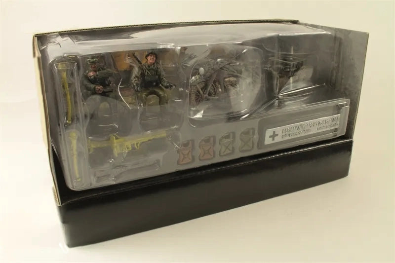 FORCES OF VALOR GERMAN ZUNDAPP KS750 WITH SIDECAR 14TH PANZER DIVISION 1943