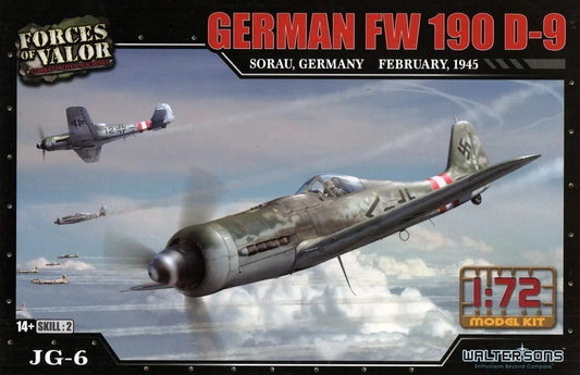 FORCES OF VALOR FW 190 D-9 SORAU GERMANY FEBRUARY 1945