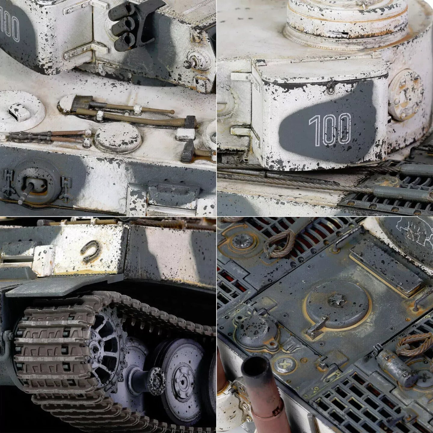 FORCES OF VALOR HENSCHEL SD.KFZ.181 PZKPFW VI  TIGER 1 GERMAN ARMY EASTERN FRONT 1943