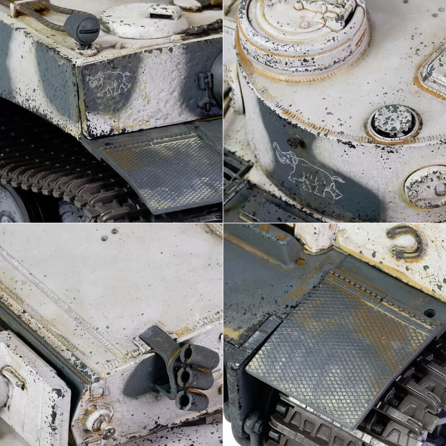 FORCES OF VALOR HENSCHEL SD.KFZ.181 PZKPFW VI  TIGER 1 GERMAN ARMY EASTERN FRONT 1943