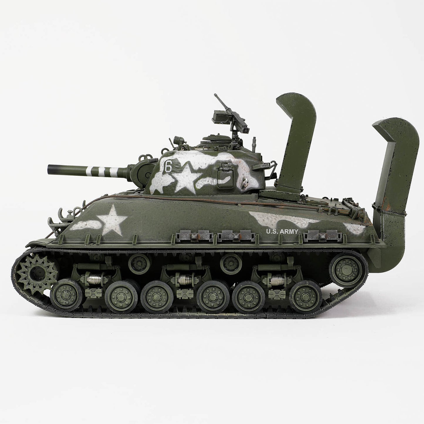 FORCES OF VALOR US SHERMAN MEDIUM TANK M4E8 105 HOWITZER OKINAWA 1945