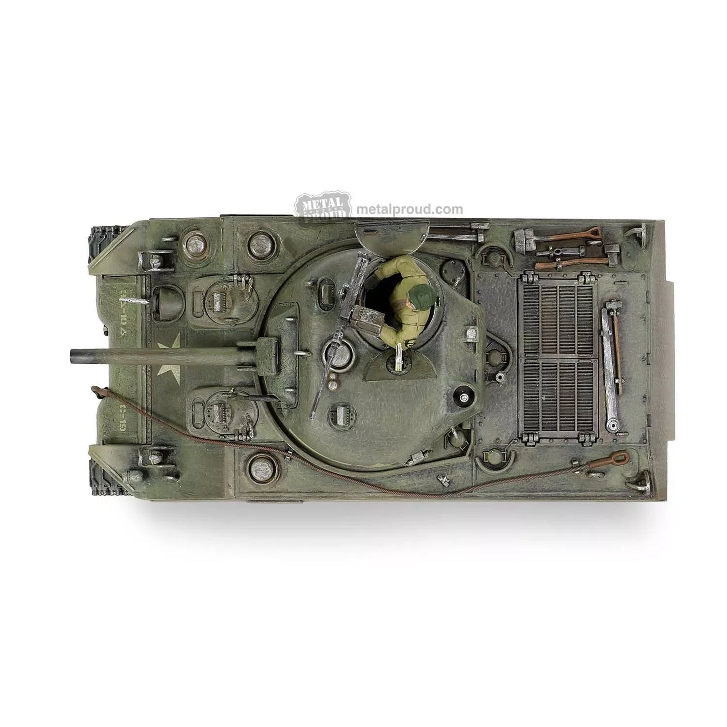 FORCES OF VALOR SHERMAN M4AE TANK TRAINING VEHICLE NEW YORK 1943