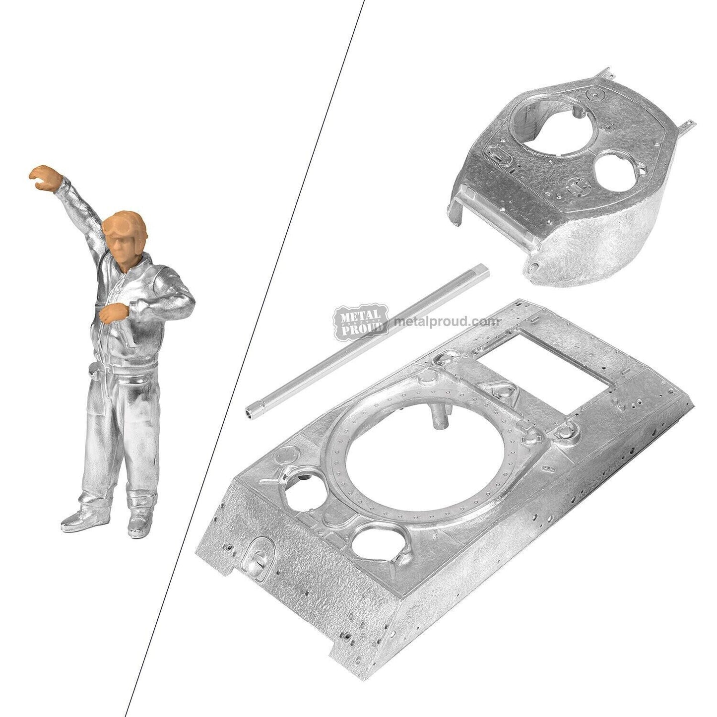 FORCES OF VALOR US SHERMAN MEDIUM TANK M4A3E2 "FIRST IN BASTOGNE"
