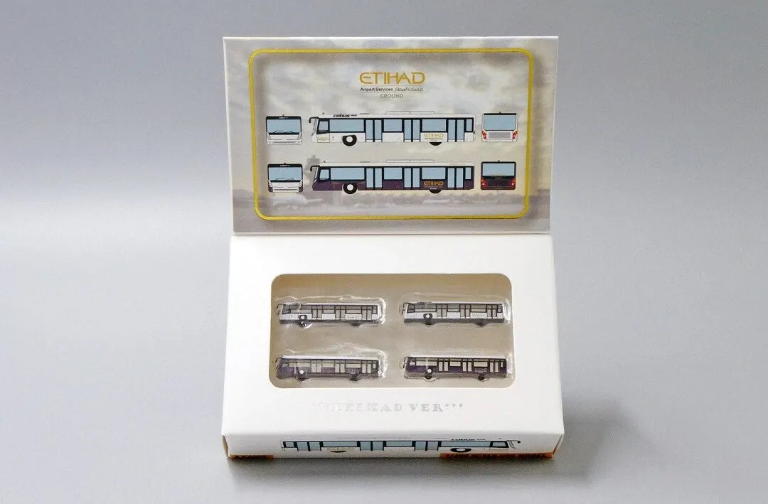 FANTASY WINGS AIRPORT BUS (ETIHAD SET OF 4)