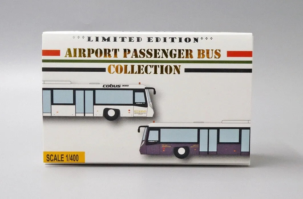 FANTASY WINGS AIRPORT BUS (ETIHAD SET OF 4)