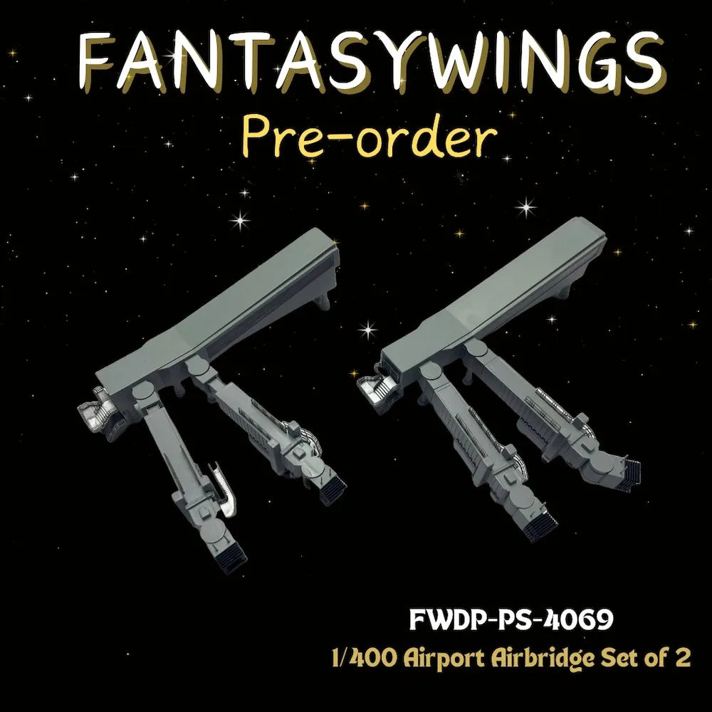 FANTASY WINGS AIRPORT AIRBRIDGE SET OF 2