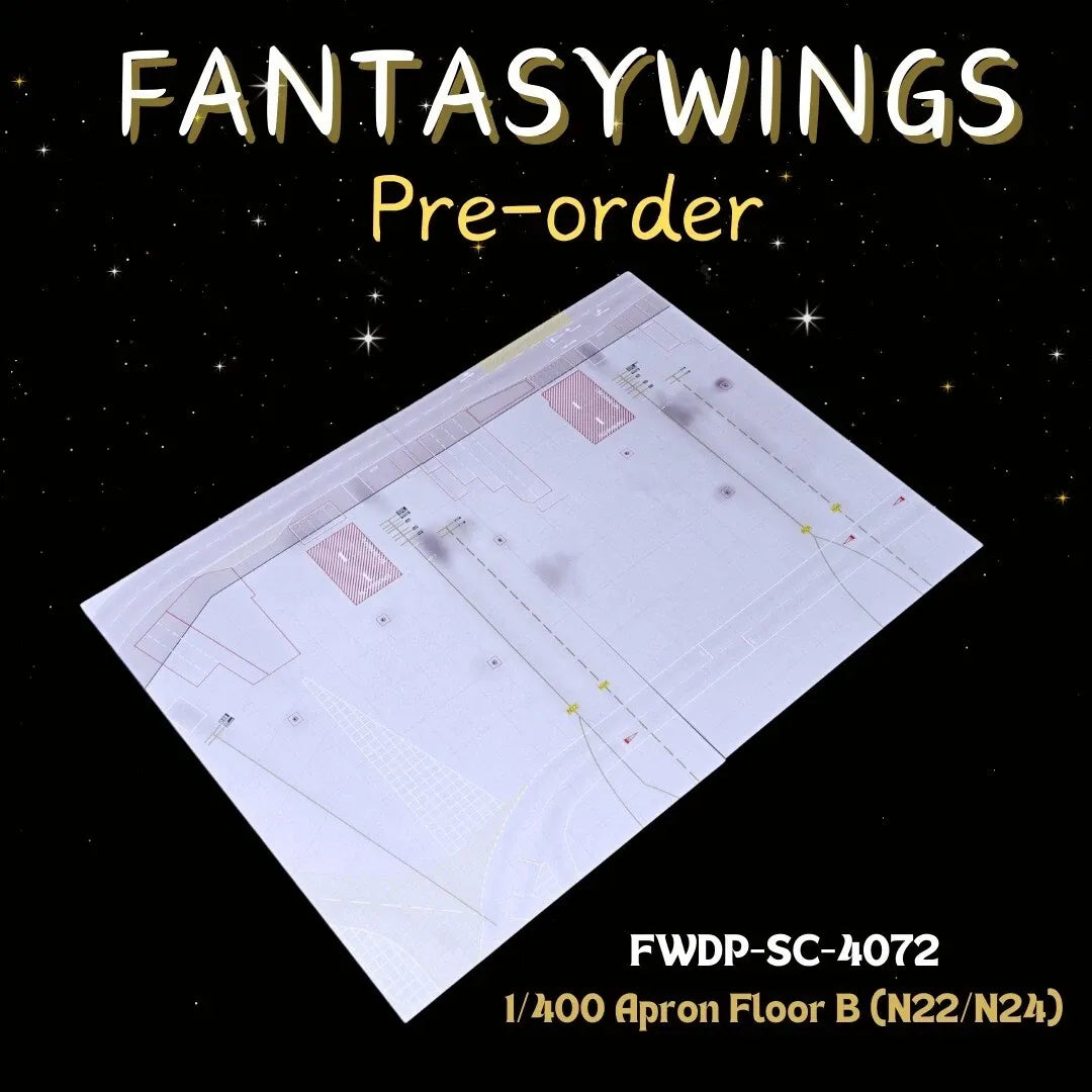 FANTASY WINGS AIRPORT AIRBRIDGE SET OF 2 APRON FLOOR B