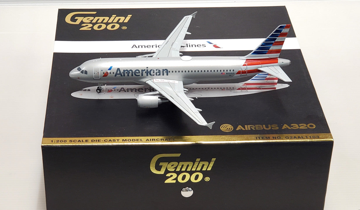 GEMINI JETS A320 AMERICAN AIRLINES REG: N103US