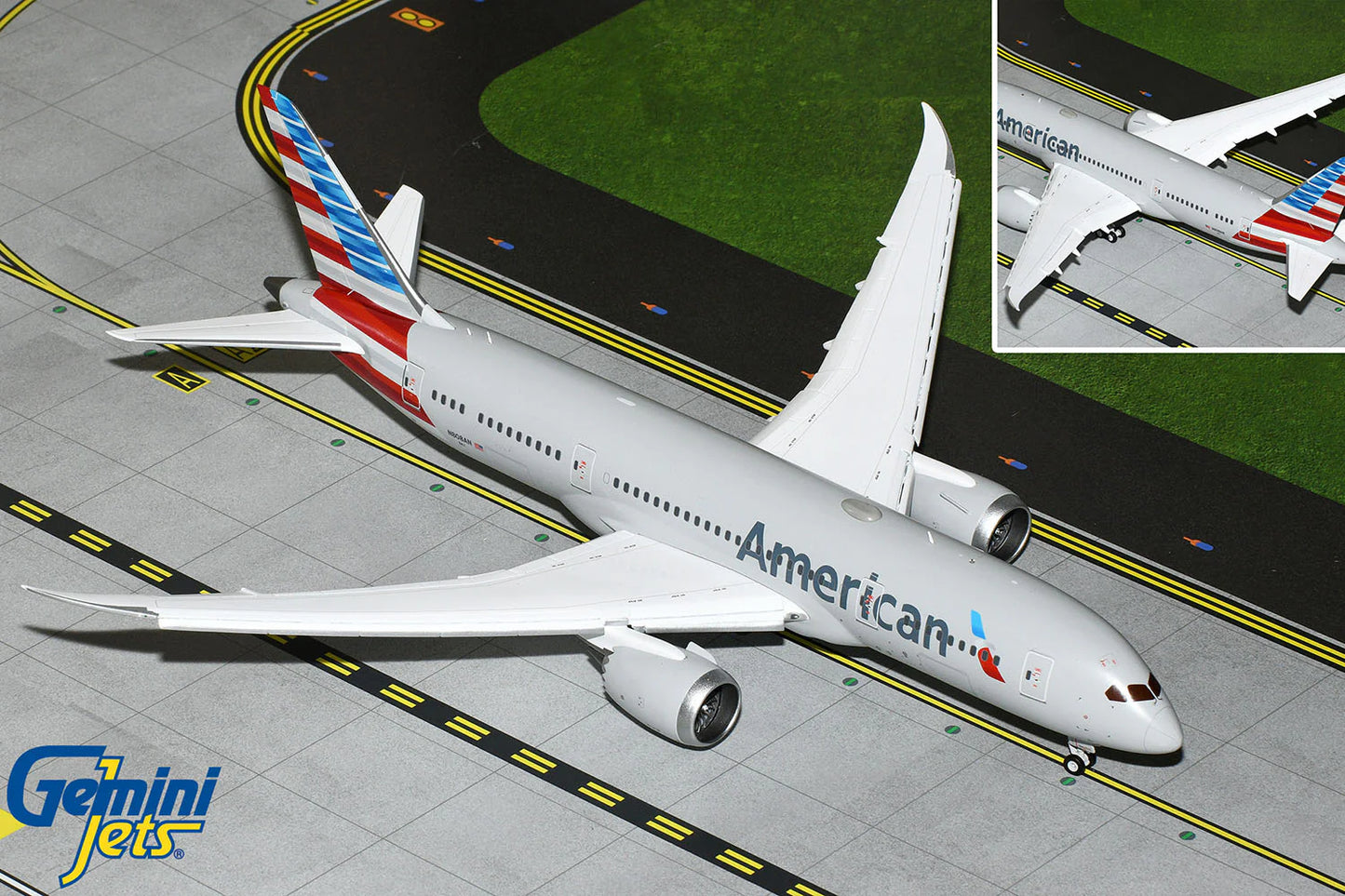 GEMINI JETS B787-8 AMERICAN AIRLINES REG: N808AN (FLAPS DOWN)