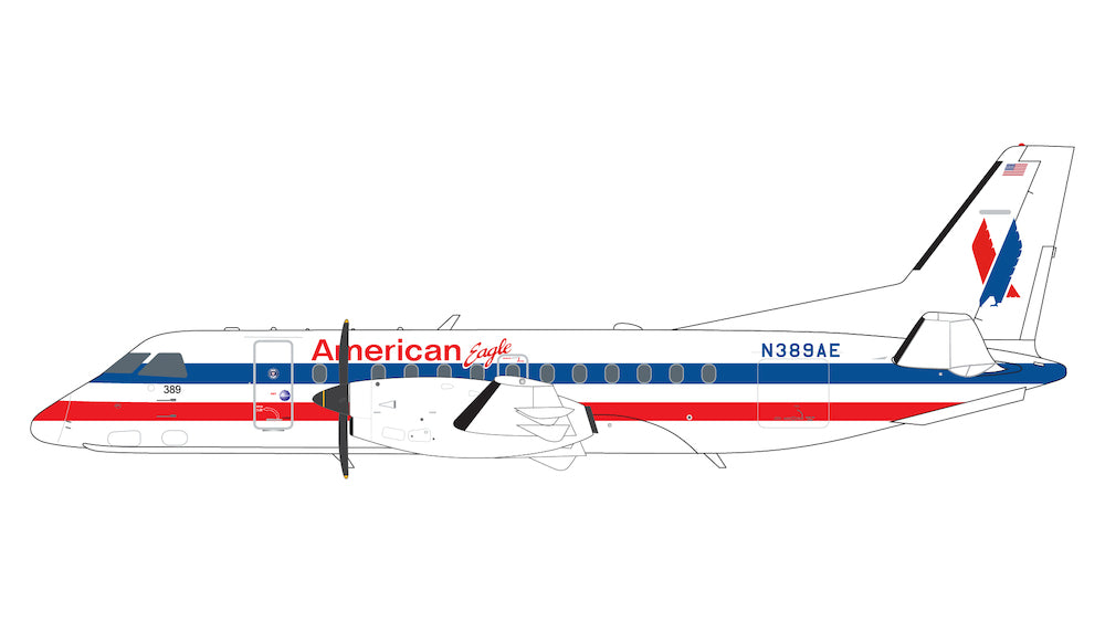 GEMINI JETS 340B AMERICAN EAGLE REG: N389AE
