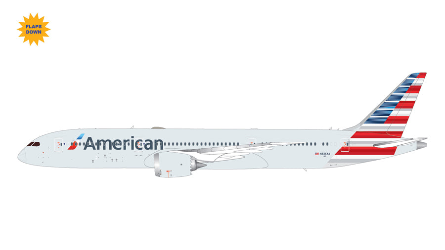 GEMINI JETS B787-9 AMERICAN AIRLINES (FLAPS DOWN) REG: N836AA