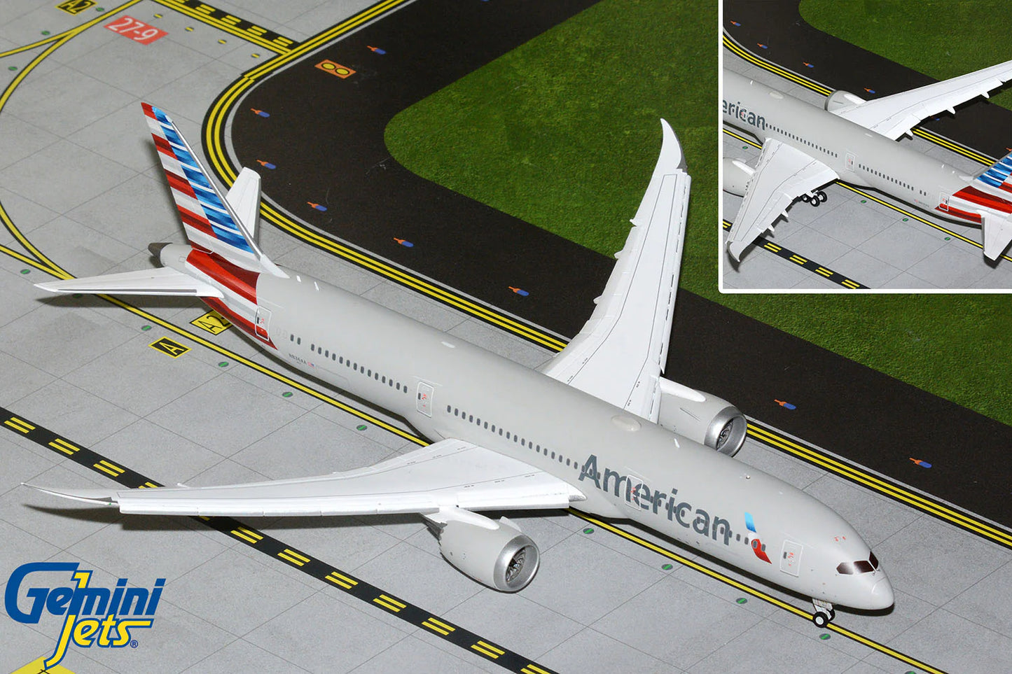 GEMINI JETS B787-9 AMERICAN AIRLINES (FLAPS DOWN) REG: N836AA
