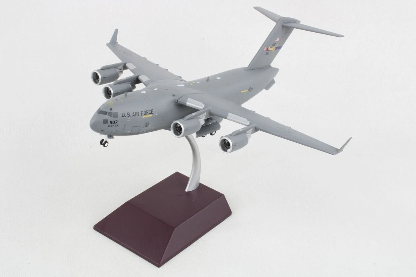 GEMINI JETS C-17A GLOBEMASTER III USAF "NORTH CAROLINA ANG" REG: 02-1107