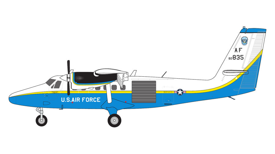 GEMINI JETS DE HAVILLAND CANADA DHC-6-300 USAF REG: 82-0835