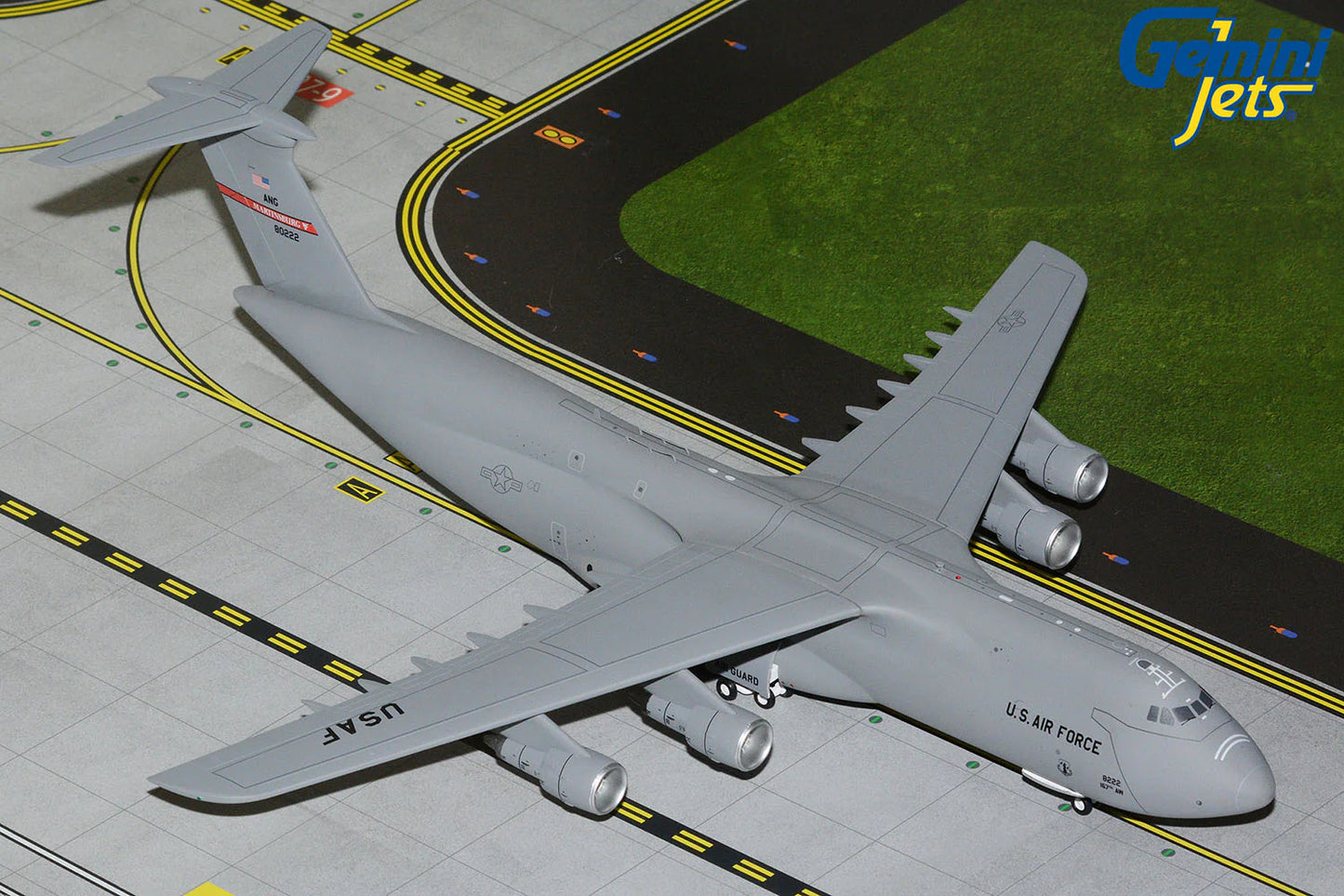 GEMINI JETS C-5A GALAXY U.S. AIR FORCE "MARTINSBURG" (WEST VIRGINIA ANG) REG: 68-0222
