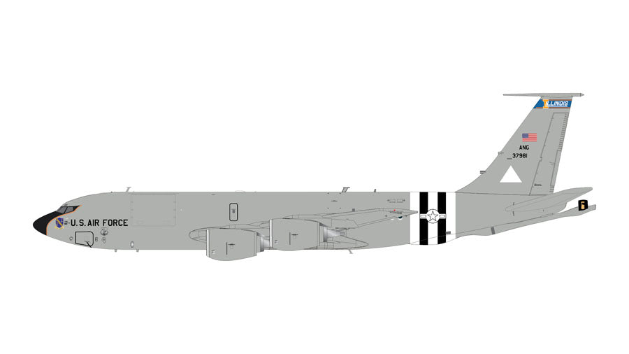 GEMINI JETS KC-135R STRATOTANKER USAF "ILLINOIS NATIONAL GUARD" REG: 63-7981