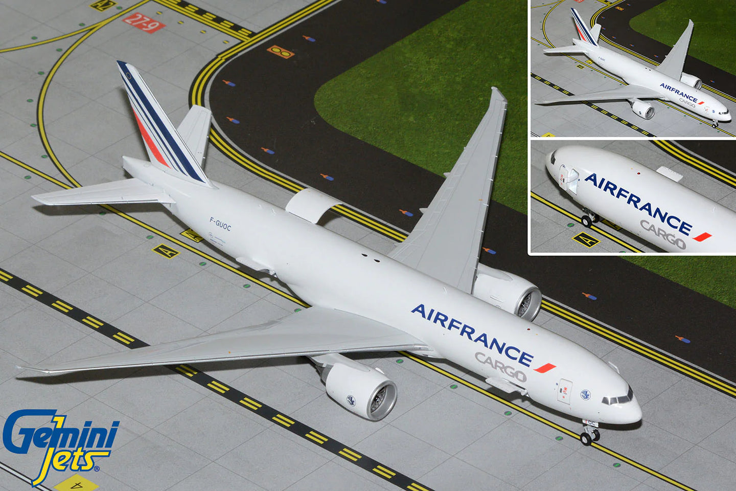 GEMINI JETS B777-200LRF AIR FRANCE CARGO (INTERACTIVE SERIES) REG: F-GUOC