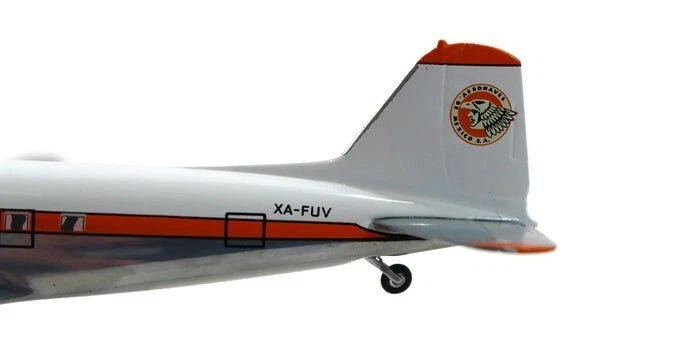 GEMINI JETS  DC-3 AERONAVES DE MEXICO "POLISHED BELLY" REG: XA-FUV