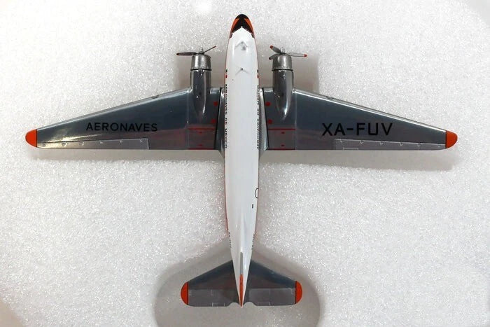 GEMINI JETS  DC-3 AERONAVES DE MEXICO "POLISHED BELLY" REG: XA-FUV