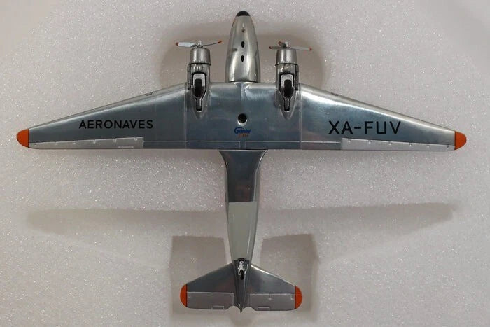 GEMINI JETS  DC-3 AERONAVES DE MEXICO "POLISHED BELLY" REG: XA-FUV