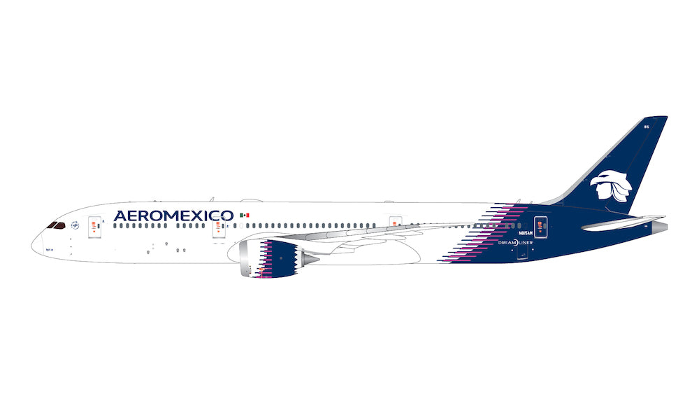 GEMINI JETS B787-9 AEROMEXICO 'NEW LIVERY' REG: N815AM