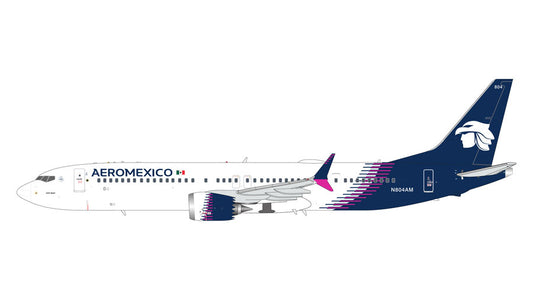 GEMINI JETS B737 MAX 9 AEROMEXICO "NEW LIVERY" REG: N804AM