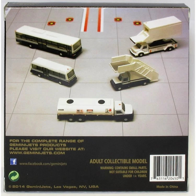 GEMINIJETS SET OF 5 AIRPORT SERVICE VEHICLES