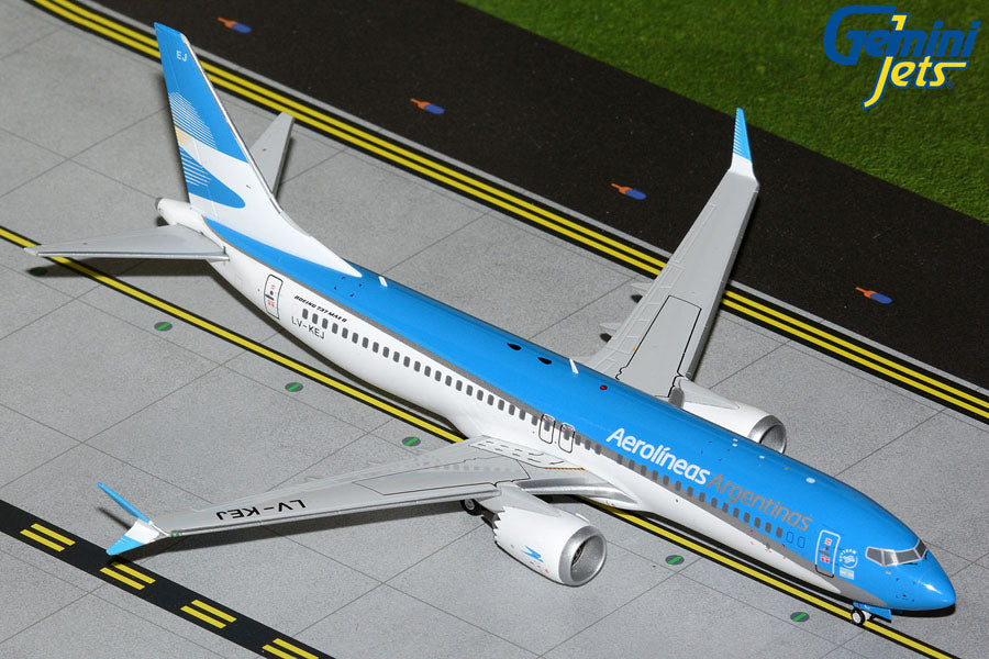GEMINI JETS B737 MAX 8 AEROLINEAS ARGENTINAS REG: LV-KEJ