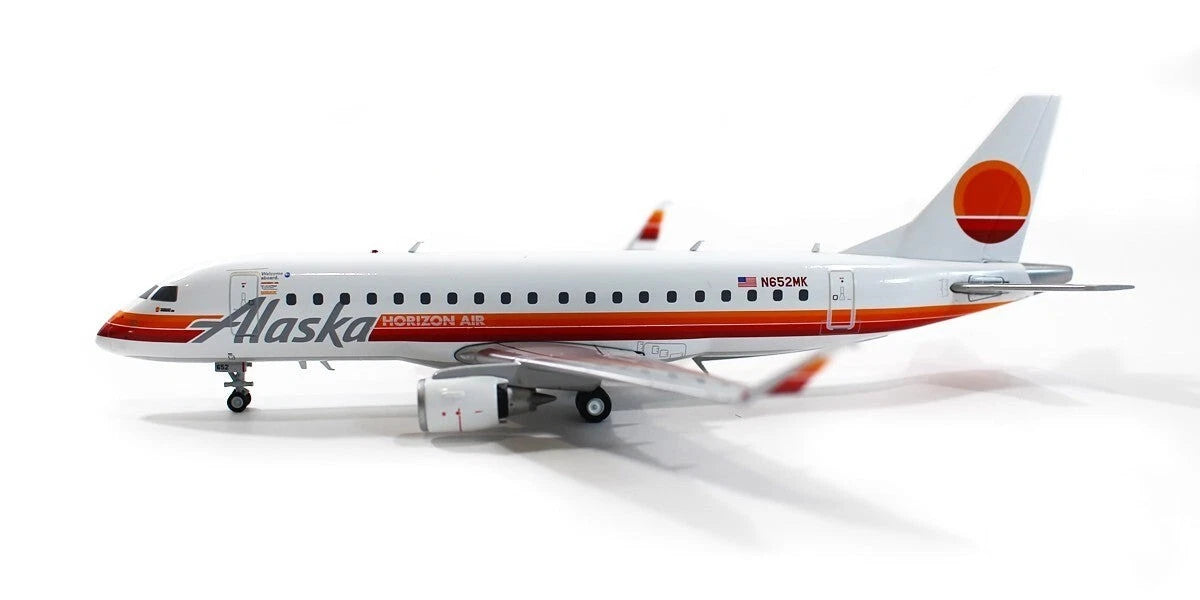 GEMINI JETS E175 ALASKA AIRLINES "HORIZON AIR RETRO LIVERY" REG: N652MK