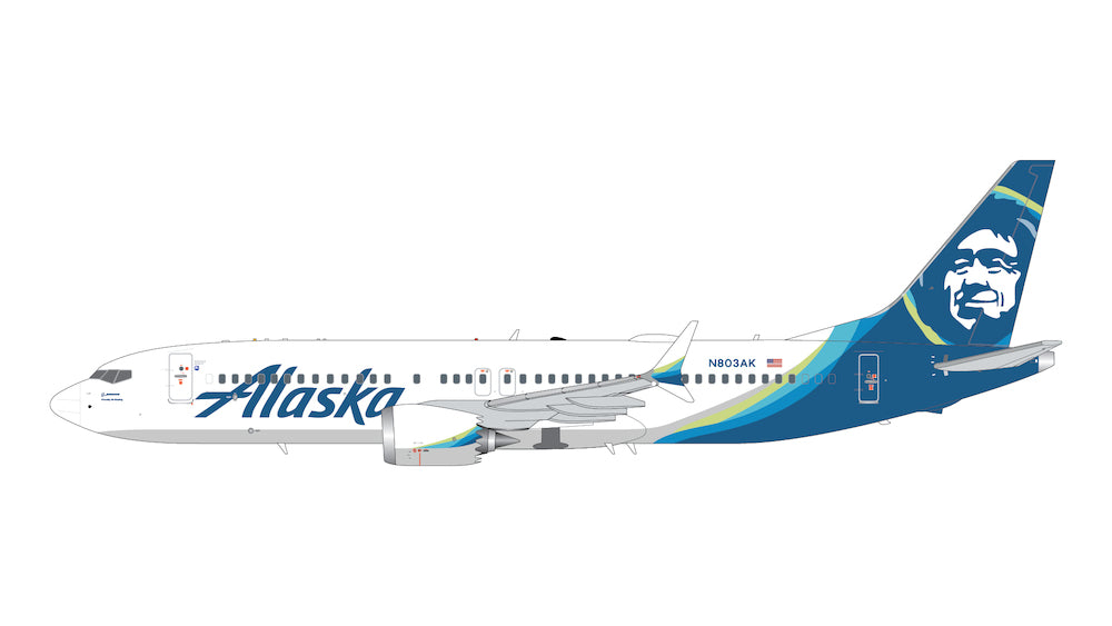 GEMINI JETS B737 MAX 8 ALASKA AIRLINES REG: N803AK