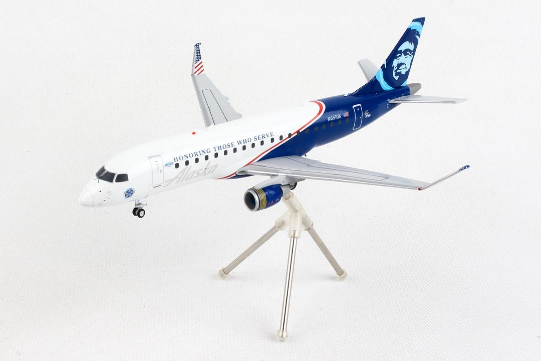 GEMINI JETS EMBRAER E-175 ALASKA/HORIZON AIR REG: N651QX