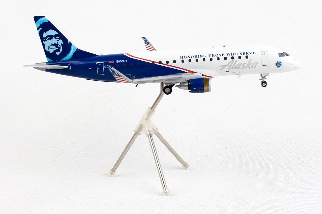 GEMINI JETS EMBRAER E-175 ALASKA/HORIZON AIR REG: N651QX