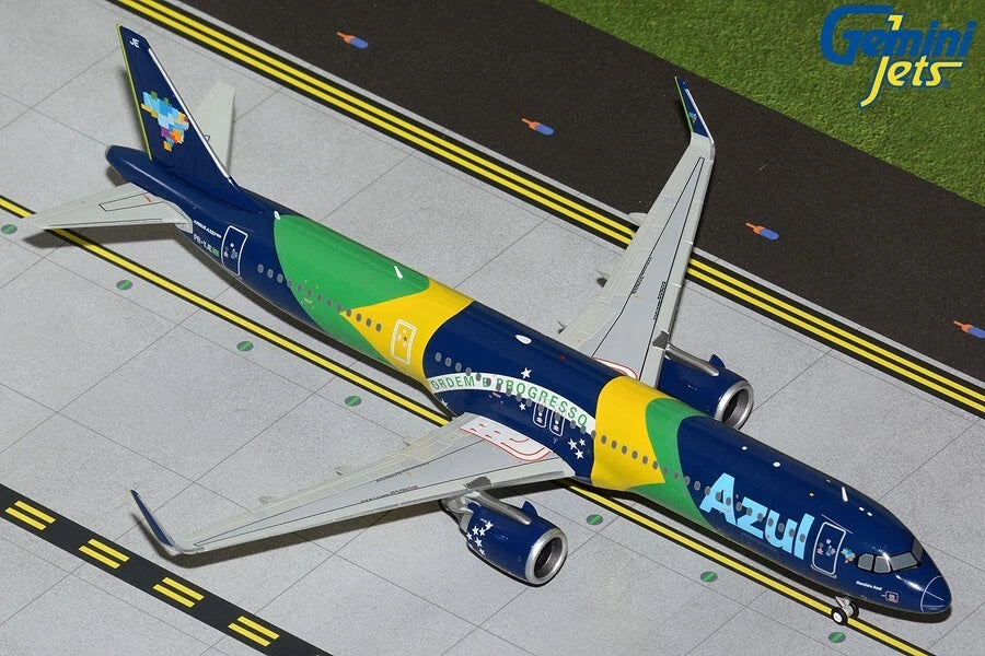 GEMINI JETS A321 NEO AZUK LINHAS AEREAS BRASILEIRAS (BRAZILIAN FLAG) REG: PR-YJE