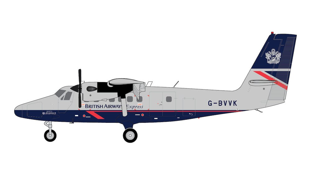 GEMINIJETS DHC-6-300 TWIN OTTER BRITISH AIRWAYS EXPRESS/LOGANAIR 'LANDOR' REG: G-BVVK